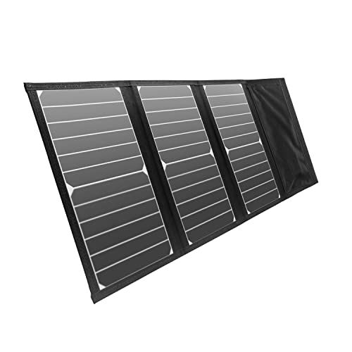 Litionite Arun 21W Panel Solar Plegable y portátil con 2 Puertos USB - Cargador para...